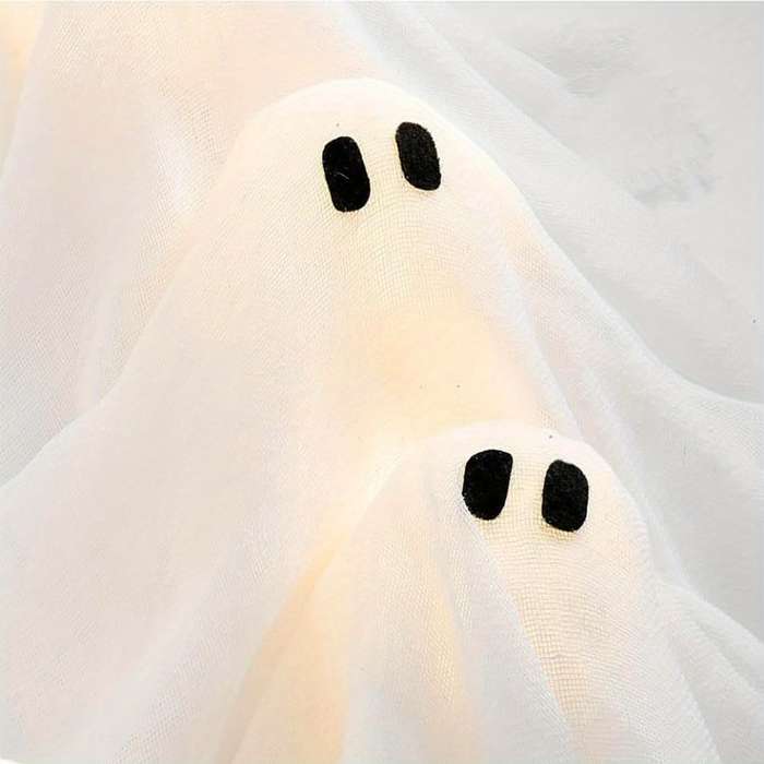 Halloween Decorations Color Halloween Ghost Wreath Without Lights Model 32 X 32 X 5Cm