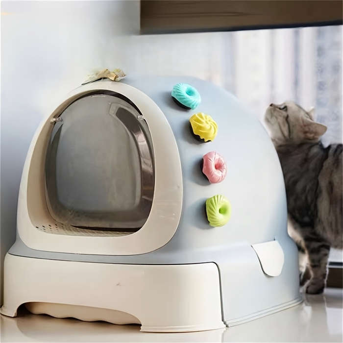 Pet supplies color Cat Litter Box Deodorizer  4pc