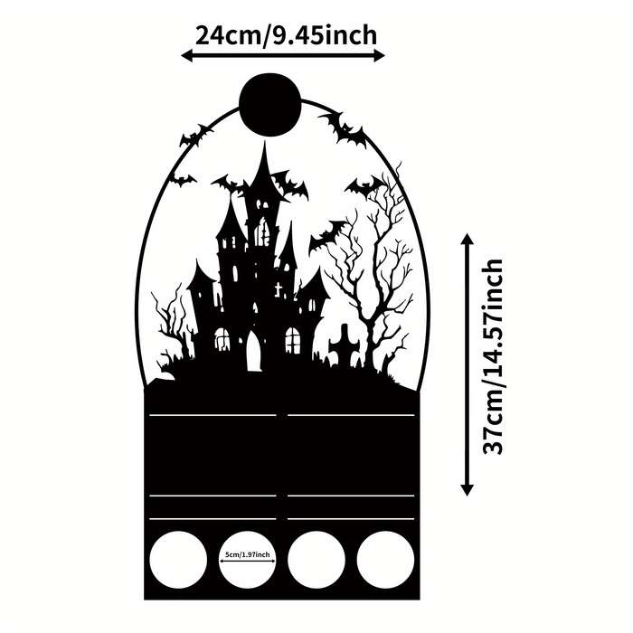 Halloween Decorations Color Black