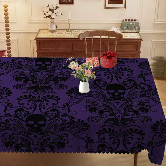 Halloween tablecloth decoration size  152cm x 152cm or round