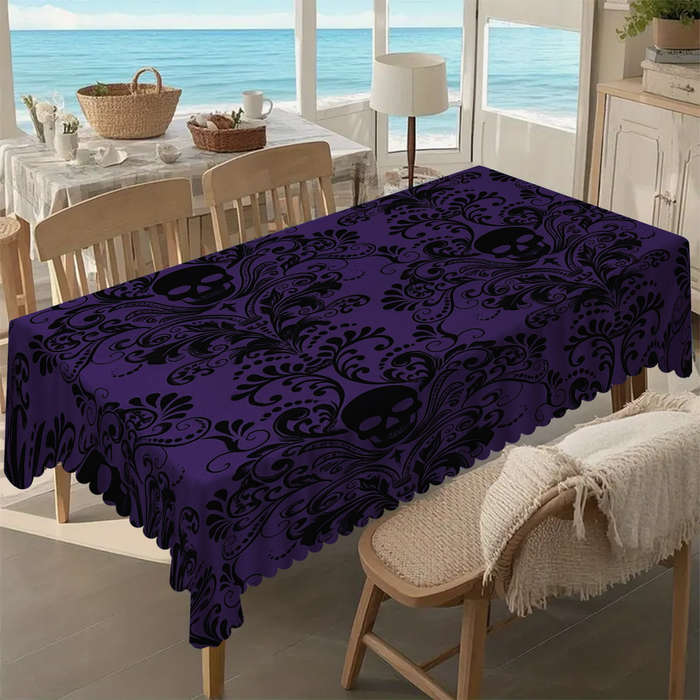 Halloween tablecloth decoration size  152cm x 152cm or round