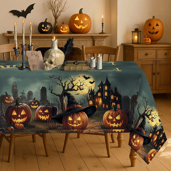 Halloween tablecloth decoration size 100 x 150cm