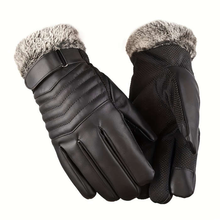 Winter Gloves Color Black