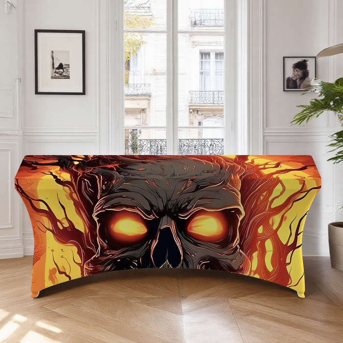Halloween tablecloth decoration size 4FT