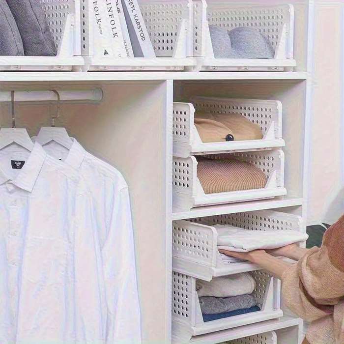 Storage And Organizationcolor White Size 4 Piece Set