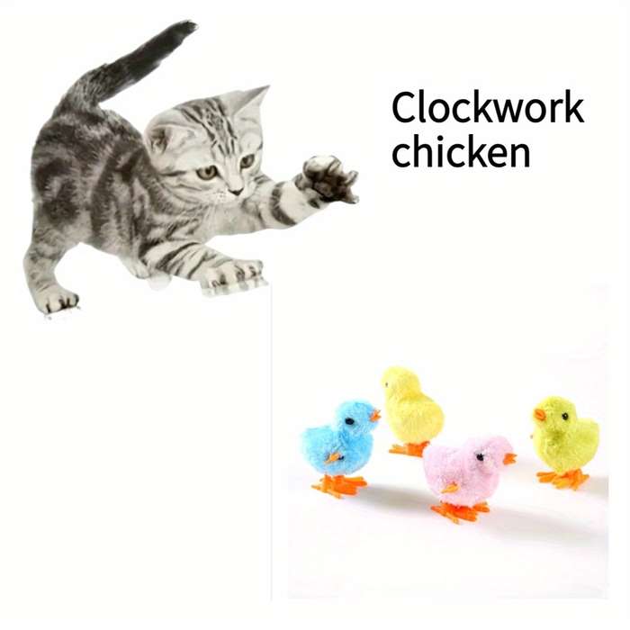 Toy Dolls Items 4 different colored chicks