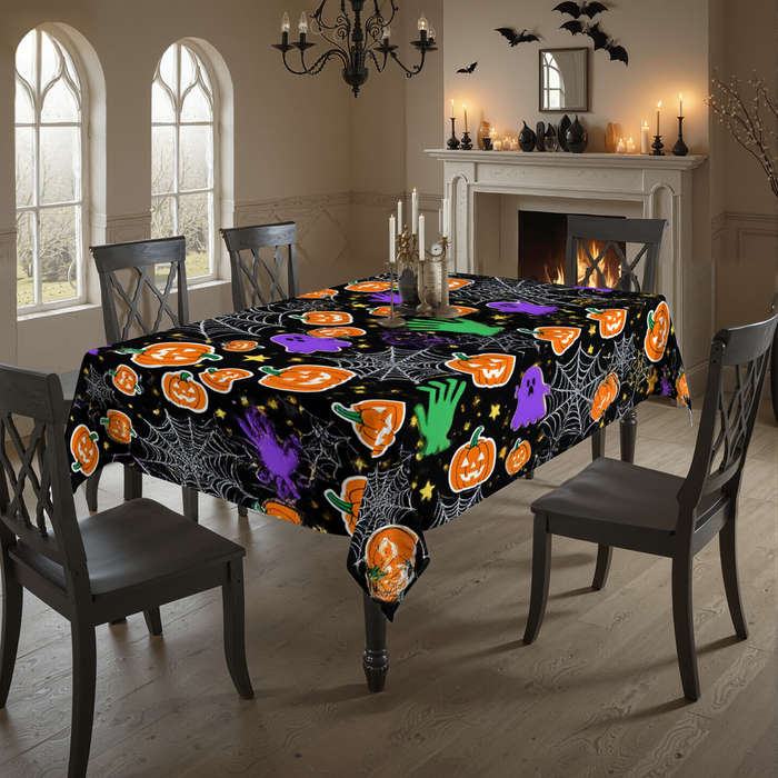 Halloween tablecloth decoration size 152 x 152cm or 60 x 60inch