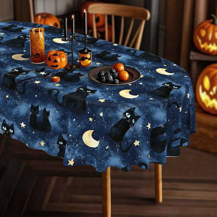 Halloween tablecloth decoration size Round 152.4152.4cm