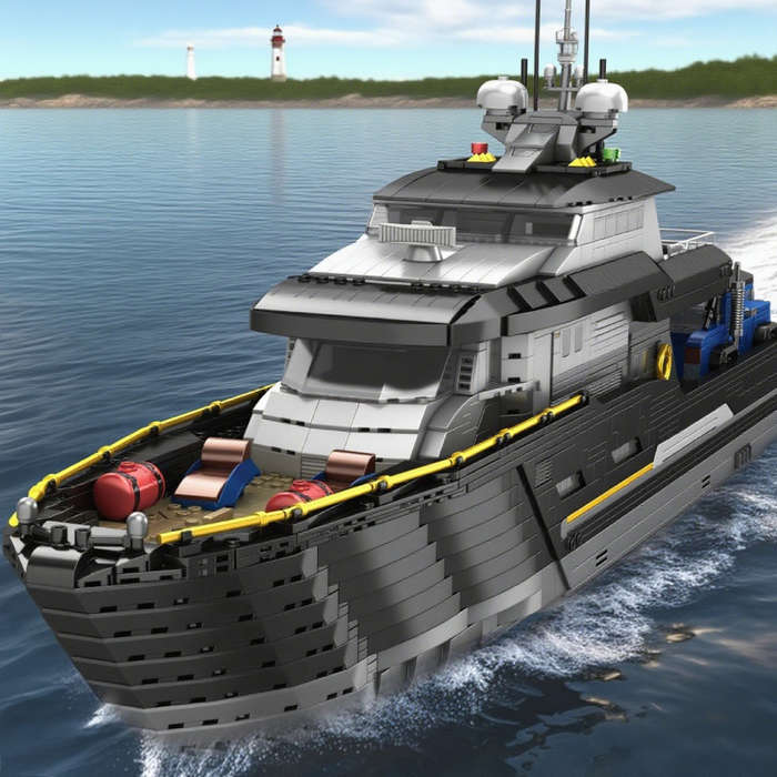 3D Jigsaw Puzzle Model Ship