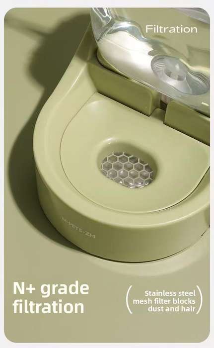 Pet Supplies Color Green Water Dispenser