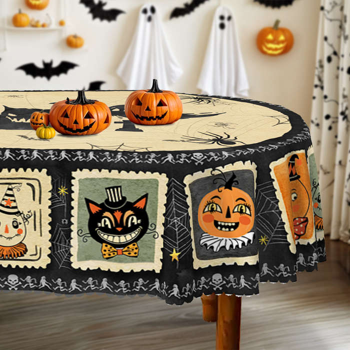 Halloween tablecloth decoration size Round 152.4152.4cm