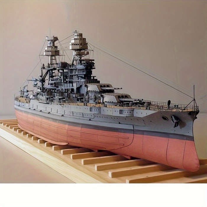 3D Jigsaw Puzzle Model Ship Model 1:250 Bb-39 Material Kit