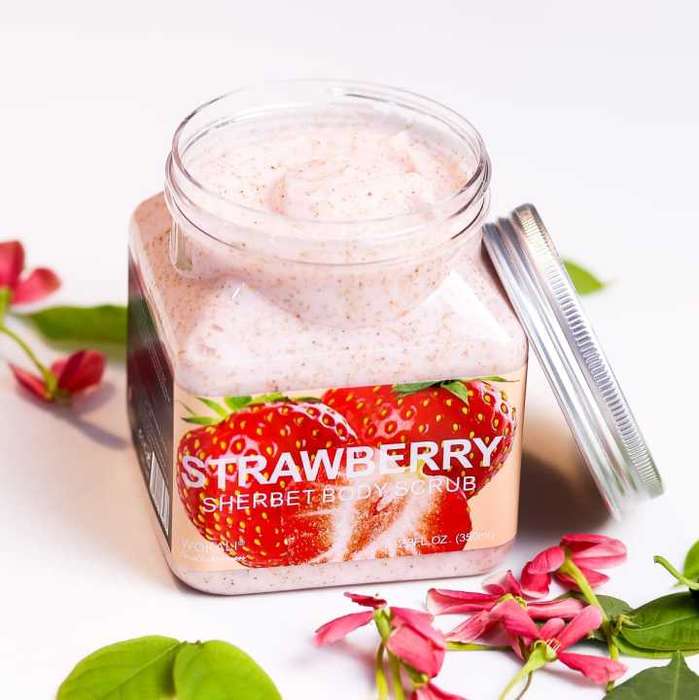 350ml Strawberry Sherbet Body Scrub