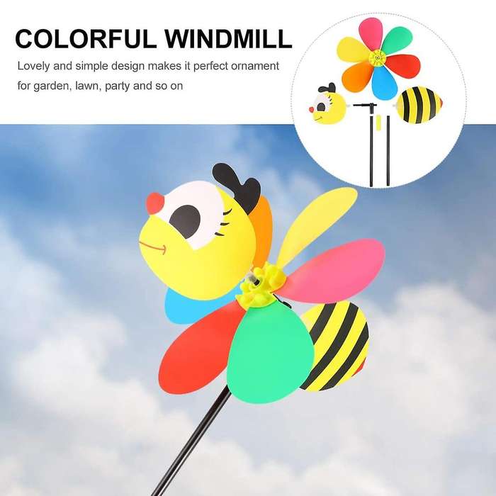 Wind Spinners Pinwheels 3d Animal Windmills Garden Stakes Ornaments