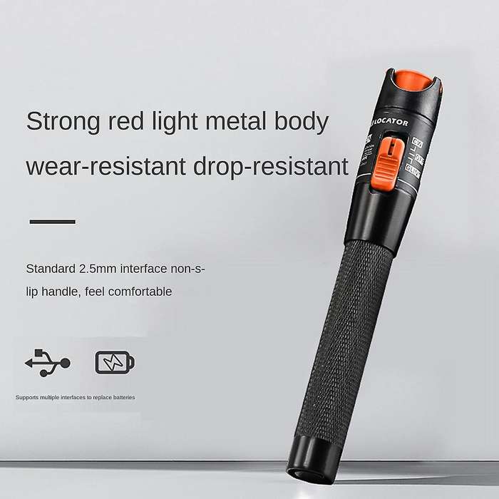 Fiber Visual Fault Locator 10mw, Vfl Fiber Optic Cable Tester
