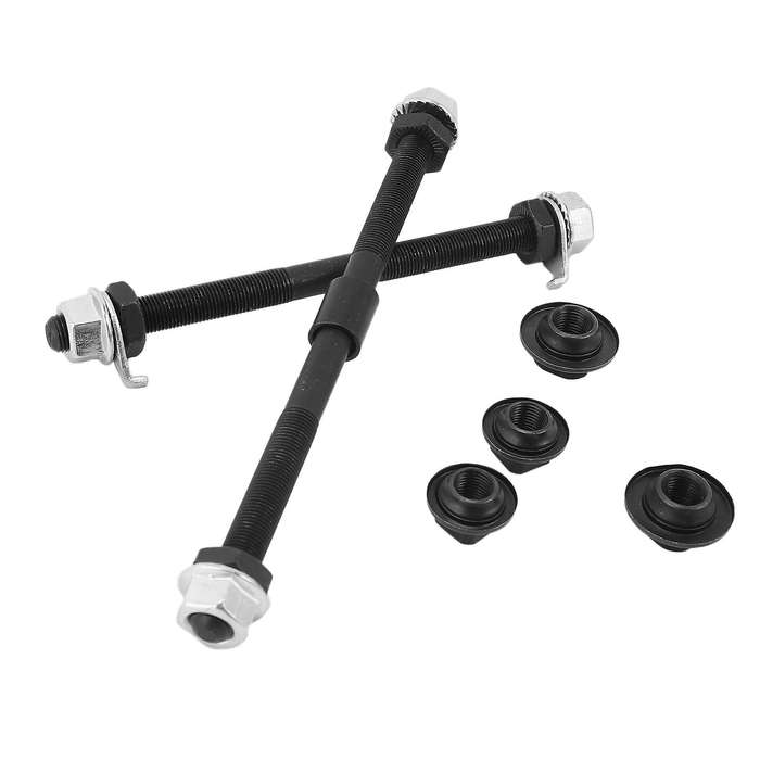 1 Pair Wheel Axle Solid Spindle Shaft for Mtb Road Skewer 150mm 180mm