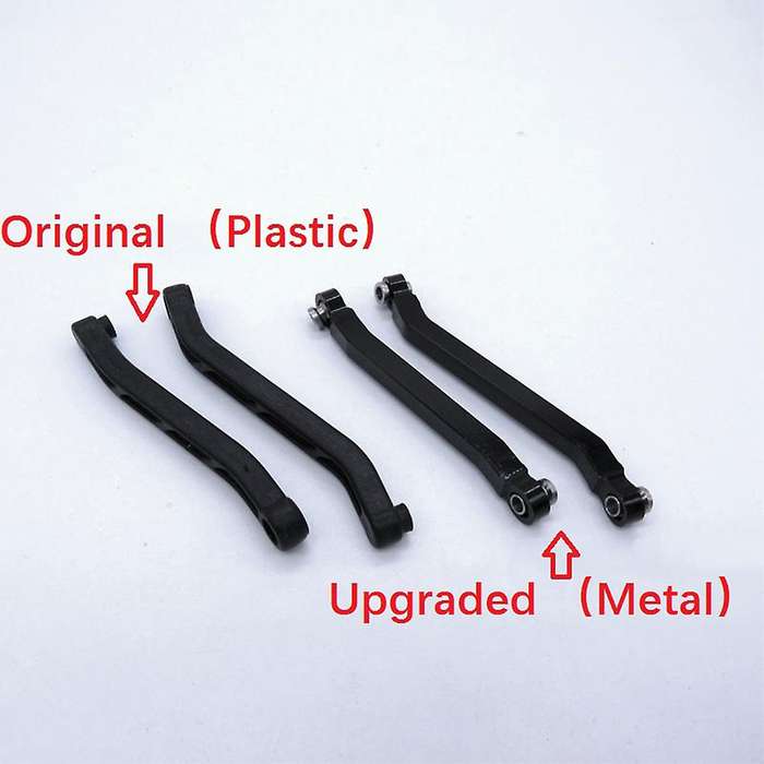 Metal Steering Link Rod Pull Rod Mount Shock Absorber Set Parts,2
