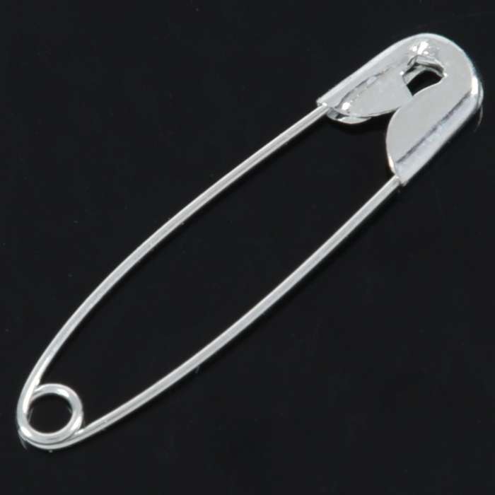 Set Of 100 Metal Safety Pins,clothes Pin