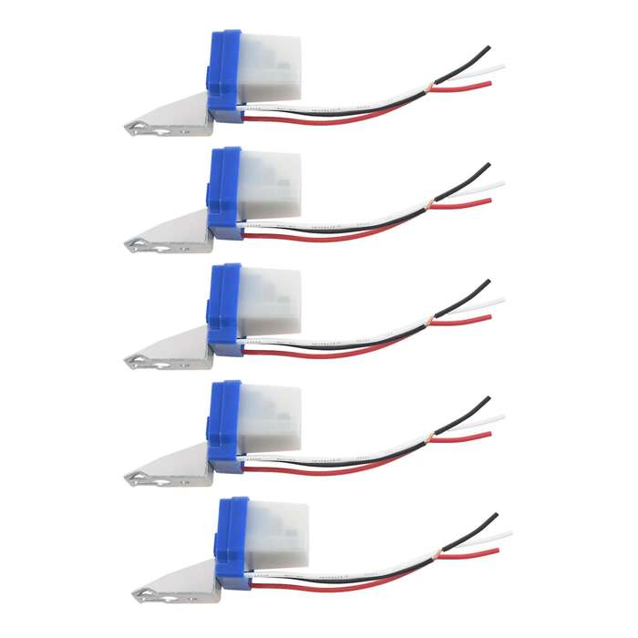 5x Ac Dc 12v 10a Automatic Switch Light Sensor Twilight Switch