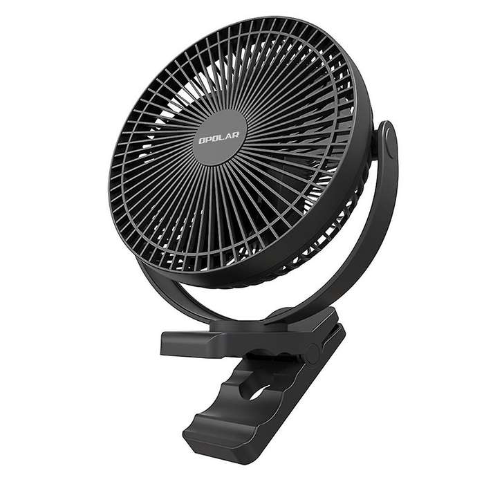 Opolar Portable Fan 10000mah Rechargeable Usb Desk Fan Black