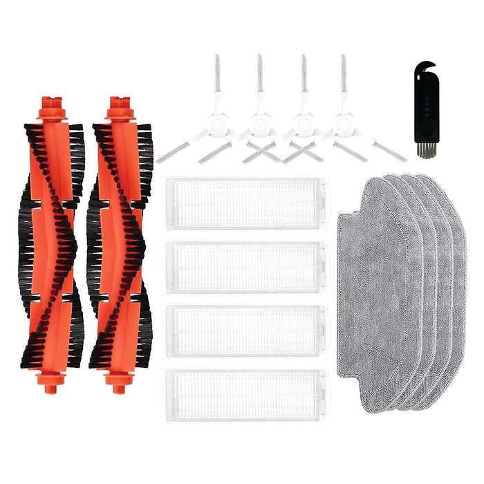 For Xiaomi Mijia Mop 3c B106cn Main Brush Side Brush Filter