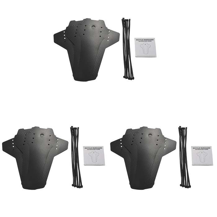 2pcs Mountain Bike Fender, Fits 26 Inch, 27.5 Inch, 29 Inch Size Bike