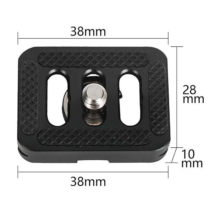 Quick Release Plate for Sirui Tripod with C-10,c-10x,e-10 Ball Heads