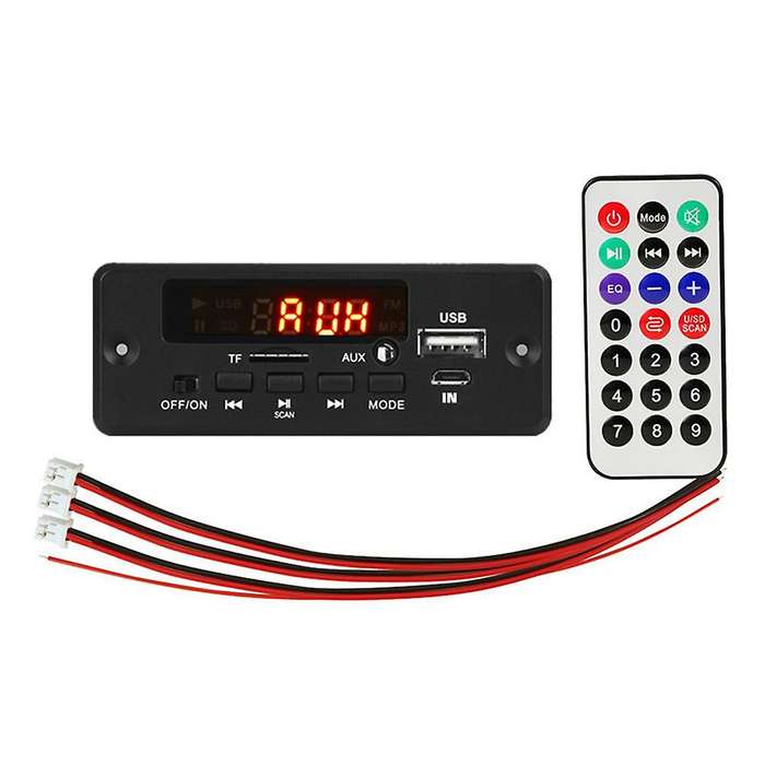 2x25w 50w Amplifier Mp3 Player Decoder Board 5v-12v Bluetooth 5.0