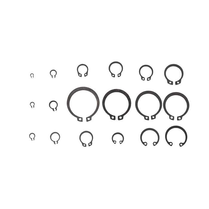 300 Piece C-clips External Snap Ring Washer Hardware Cir Clip Set