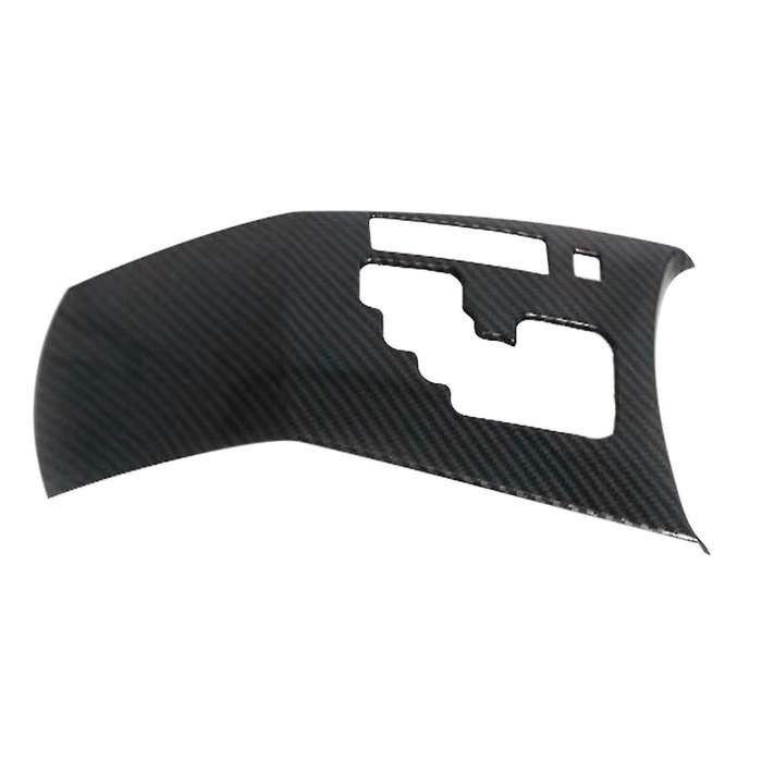 Car Carbon Fiber Central Gear Shift Panel for Toyota Vios 2016-2021