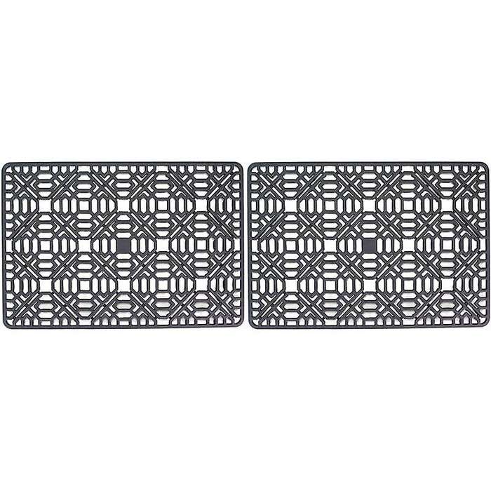 Sink Mat Kitchen Sink Protector for Bottom,silicone Grey Non-slip