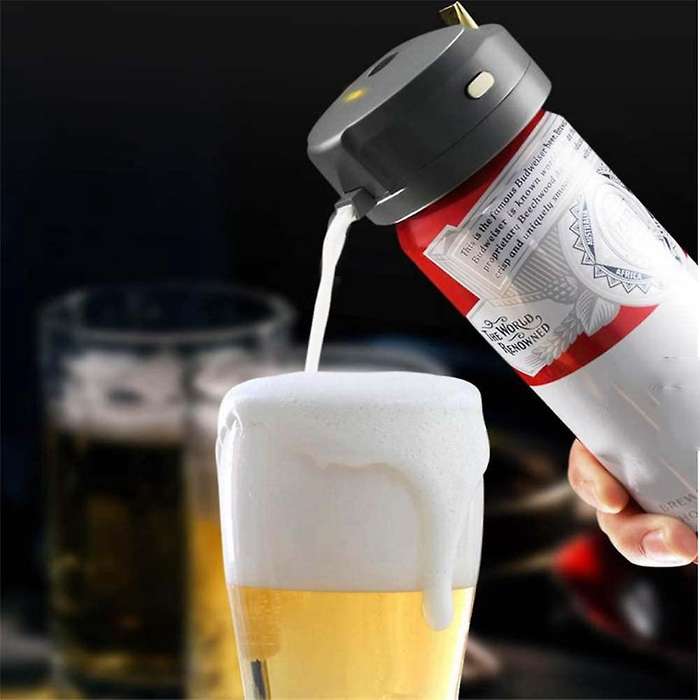 Canner Beer Foamer,for Canned Beer, Foam Maker,beer Server,washable
