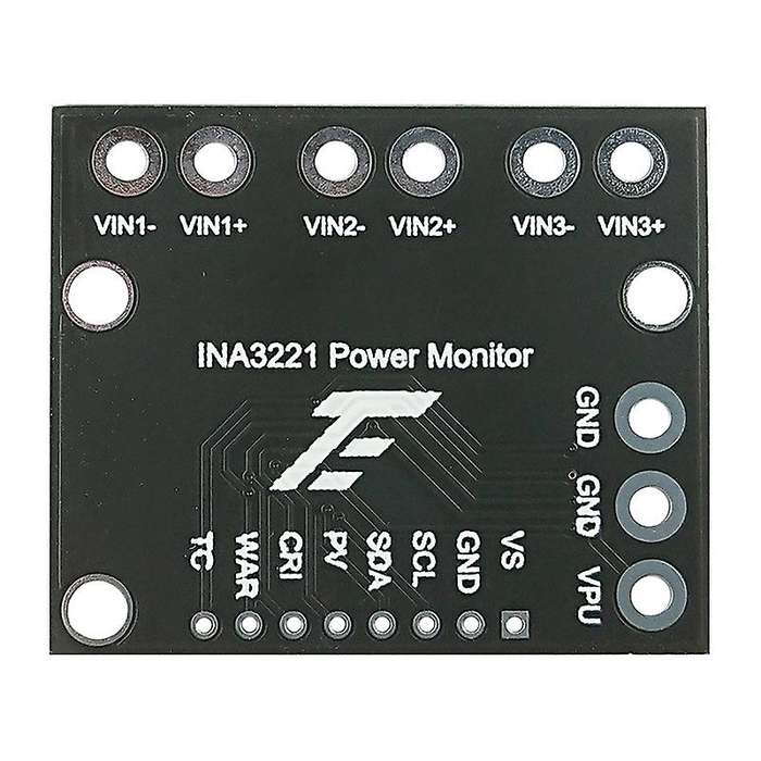 I2c Smbus Ina3221 Triple-channel Shunt Current Sensor Board Module