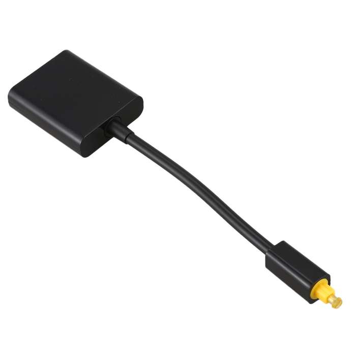Spdif Optical Audio Splitter 2 Way Toslink Splitter Adapter Hub