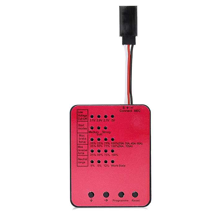 Surpass Hobby Kk Esc Series Led Programing Card Software Program Card