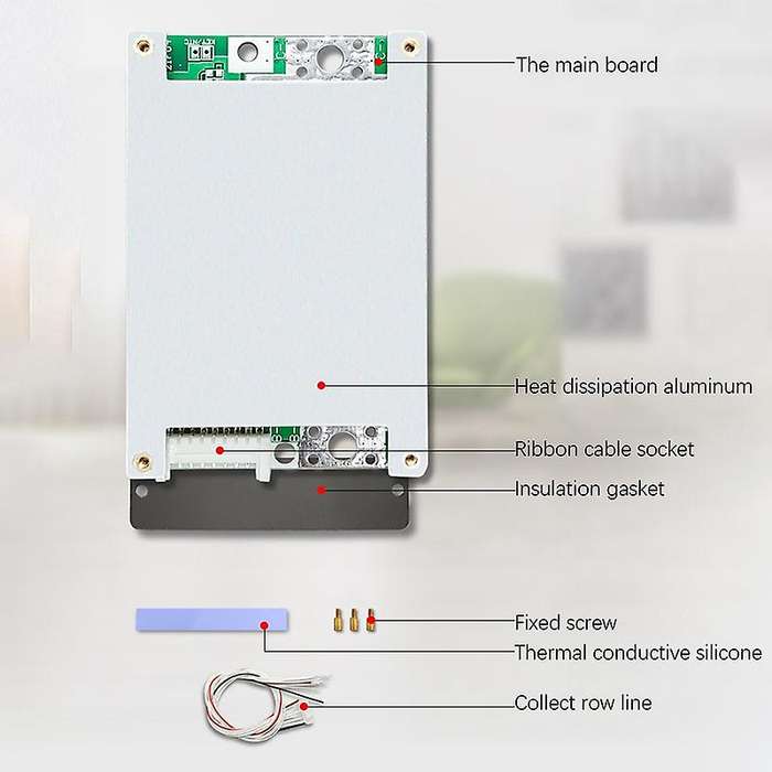 8s 35a Battery Protection Board for Electric Vehicles Scooters Bms