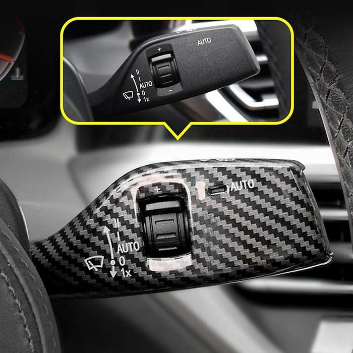 Car Wiper Switch Cover for -bmw 3 5 7 Series G20 G30 G11 G12