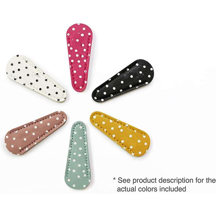 Scissors Sheath Safety Leather Protector(3-piece)white,rose Red,black