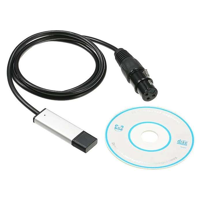 Dmx512 Usb Dmx Interface Adapter Led Stage Lighting Controller
