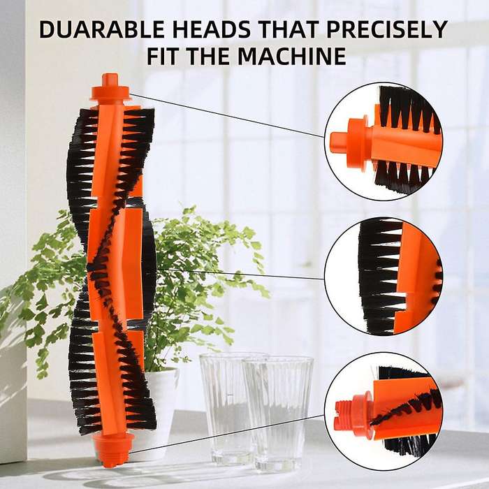 For Xiaomi Mijia Mop 3c B106cn Main Brush Side Brush Filter