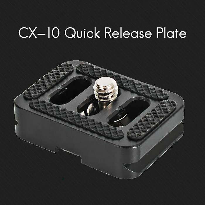 Quick Release Plate for Sirui Tripod with C-10,c-10x,e-10 Ball Heads