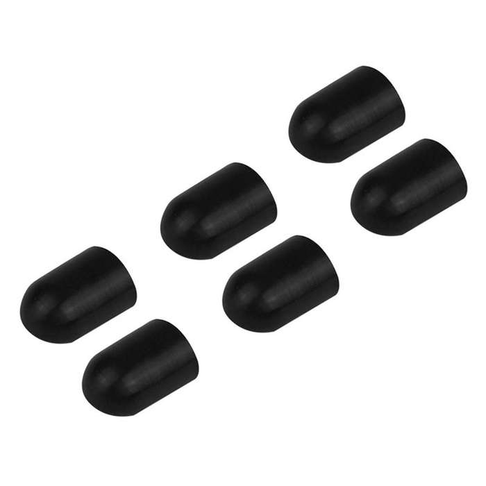 6pcs Foot Support Cover for Ninebot Es2 Es4 Xiaomi M365,black