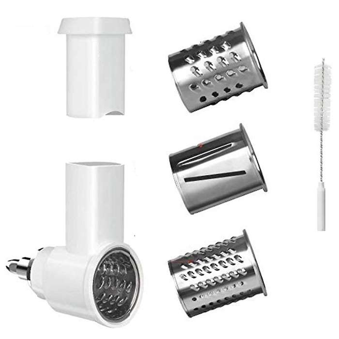 Cheese Slicer Shredder Attachment for Kitchenaid Stand,with 3 Blades