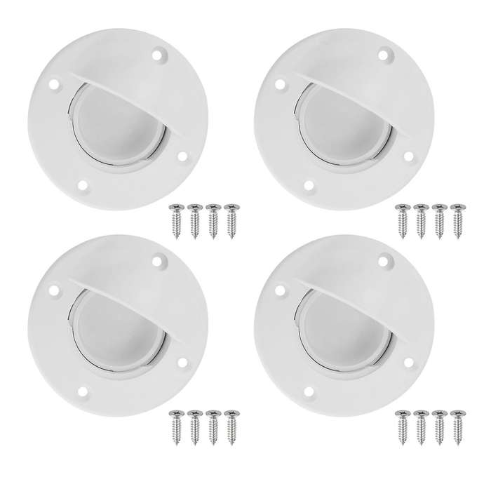 Marine Boat Transom Deck Drain Scupper Valve Screw Cap Bung Stopper