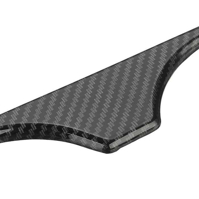 Carbon Fiber Style Abs Water Cup Holder Panel Cover Trim for Mazda