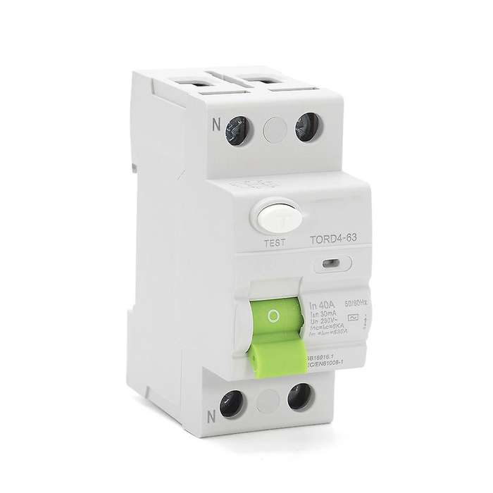 Ac 2p 6ka Rccb Rcd 230v Residual Current Circuit Breaker 2p 16a 10ma