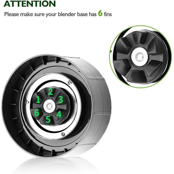 Blender Replacement Parts Cross Blade for Nutribullet 600w/900w