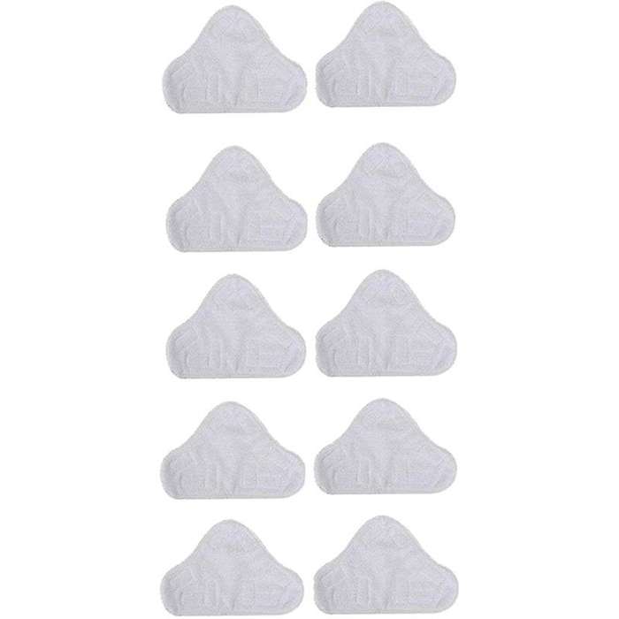10 Pack Replacement Steam Mop Microfiber Cloth Pad for H2o Mop