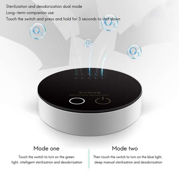 Air Purifier, Odor Eliminating Ozone Machine,for Car,refrigerators