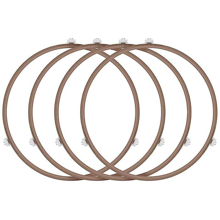 4pack Microwave Roller Ring Microwave Oven Turntable Ring Plate
